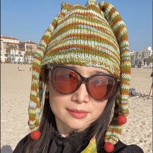 Cute Octopus Hand Knit Wool Ski Beanie Trooper Hat